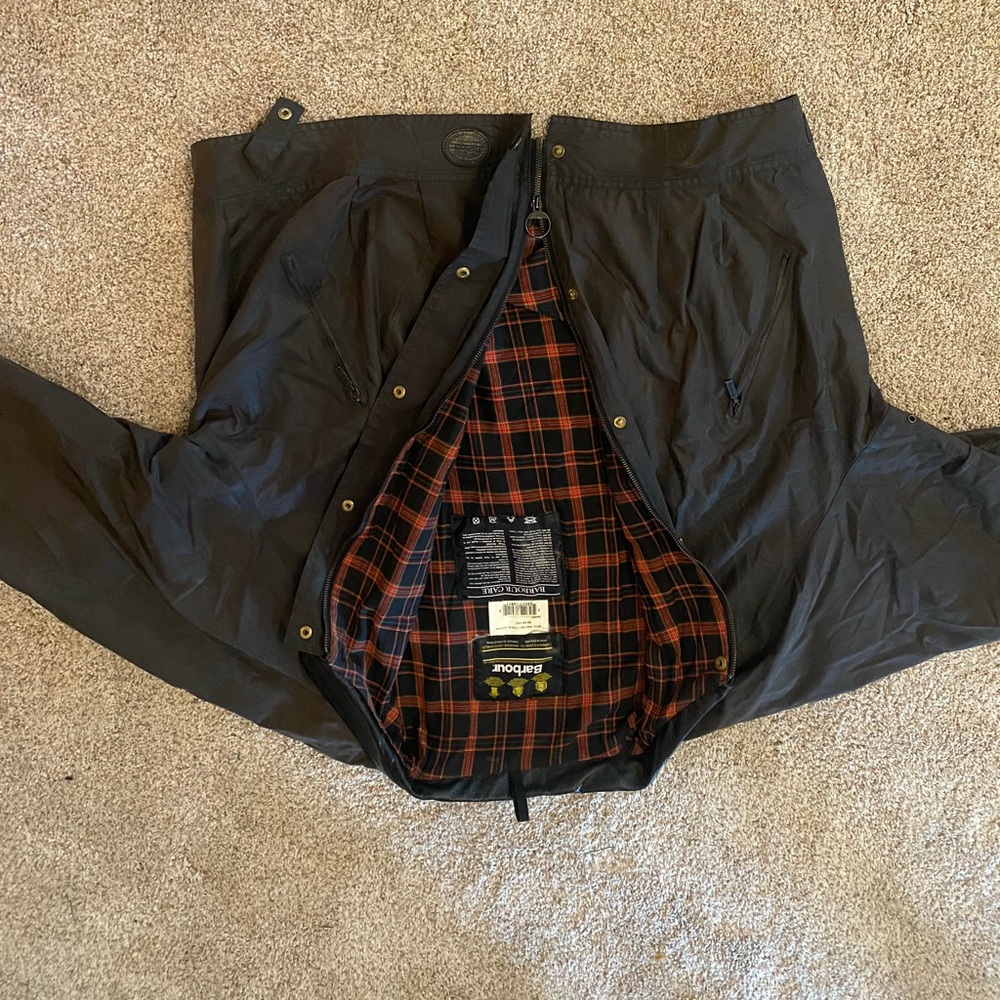 Barbour was cotton Blouson  XXL
